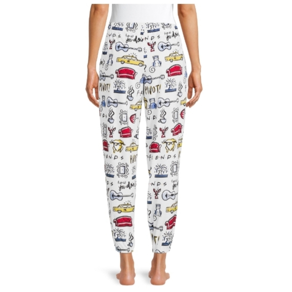 NWT Friends Woman's Jogger Pajama Pants - Picture 3 of 4